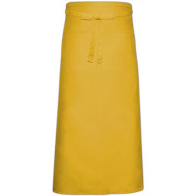 Link Kitchen Wear Bistro zástěra s přední kapsou X968T Yellow 100x100cm – Hledejceny.cz