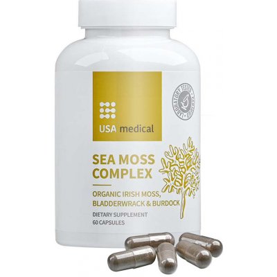 USA medical Sea Moss Complex 60 kapslí