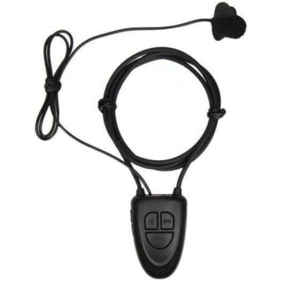 SpyTech TOP model 2024 Špionážní sluchátko s vylepšenou Bluetooth smyčkou s externím mikrofónem+ 10W zesilovač - Barva: Hnědé sluchátko TE-08F PROFI