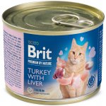 Brit Premium by Nature Cat Turkey with Liver 200 g – Hledejceny.cz