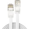 síťový kabel Lindy 47541 RJ45, CAT 6A, U/FTP, 1m, bílý