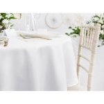 PartyDeco UBRUS bílý látka 230cm 1ks – Zboží Dáma