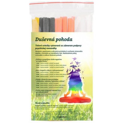 Medosviecky Tělové svíčky duševní pohoda 10 ks – Zbozi.Blesk.cz