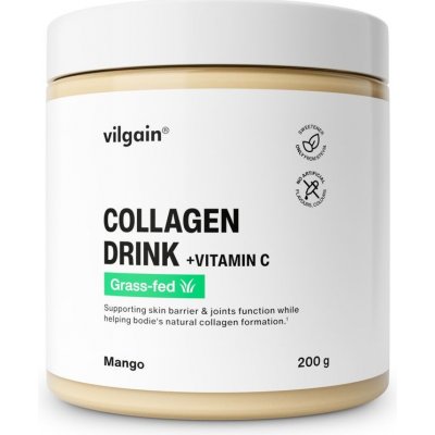 Vilgain Collagen Drink + Vitamin C mango 200 g – Hledejceny.cz