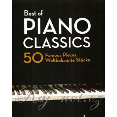 Best of Piano Classics 1 50 nejlepších skladeb pro klavír – Zboží Dáma