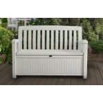 Keter PATIO BENCH 227 l bílá – Zboží Mobilmania