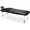 Masážní stůl a židle Aga Hliníkové masážní lehátko MR7150 Černé