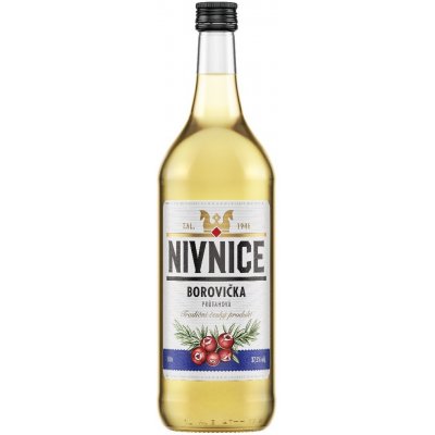 Borovička Nivnice 37,5% 1 l (holá láhev) – Zboží Dáma