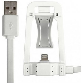 Global Technology 5901836521859 USB s dokovací stanicí, bílý