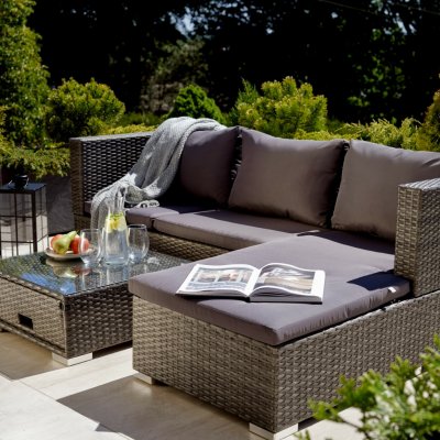 Patio Souprava zahradního nábytku popelavá 47134 – Hledejceny.cz