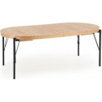 HALMAR Rozkládací jídelní stůl INFERNO dub přírodní/černý – Zboží Dáma