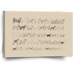 Sablio Obraz Psí plemena - 120x80 cm – Hledejceny.cz