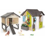 Smoby Set domeček pro zahradníka s kurníkem pro 5 slepiček Garden House – Hledejceny.cz