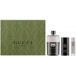 Gucci Guilty Pour Homme EDT 90 ml + deostick 75 ml + EDT 15 ml pro muže dárková sada – Hledejceny.cz