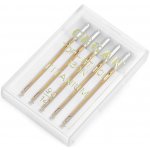 Strojové jehly Top Stitch s velkým ouškem 90 Organ zlatá 1 krab. – Zbozi.Blesk.cz