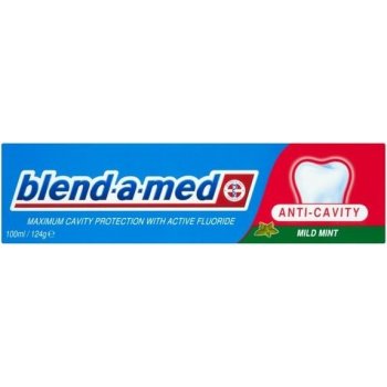 Blend-a-med Anti-Cavity Mild Mint zubní pasta chránící před zubním kazem Maximum Cavity Protection With Active Fluoride 100 ml