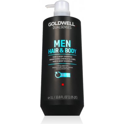 GOLDWELL šampon 2v1 pro muže Dualsenses For Men Hair&Body 1000 ml – Zboží Dáma