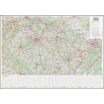 Kartografie PRAHA, a. s. Česko – nástěnná automapa – Hledejceny.cz
