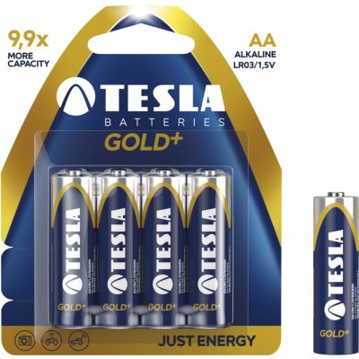 TESLA GOLD+ AA 4ks 12060423 – Zbozi.Blesk.cz