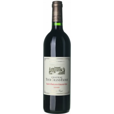 Chateau Tour Grand Faurie Saint-Emilion Grand Cru suché červené 2000 13% 0,75 l (holá láhev) – Hledejceny.cz