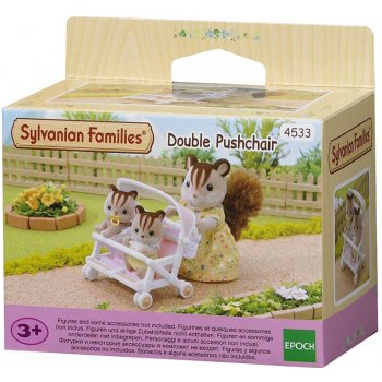 Sylvanian Families Kočárek pro dvojčata