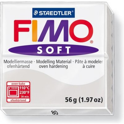 Fimo Staedtler Soft šedá 56 g – Zbozi.Blesk.cz
