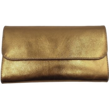 Made In Italy kožená kabelka PSA 10 zlatá