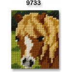 VTC Vyšívací sada s předtištěným motivem 70262/9733 koník III hnědá 17x20,5cm – Hledejceny.cz