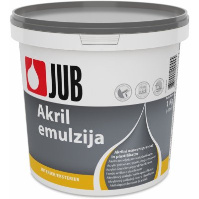 Akrylátová penetrace JUB AKRIL EMULZE - 1 kg - bezbarvý – Sleviste.cz