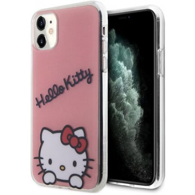 Hello Kitty IML Daydreaming Logo iPhone 11, růžová – Zboží Mobilmania