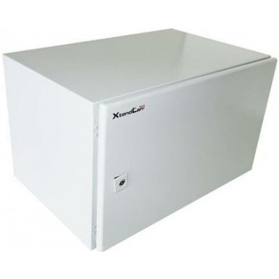 XtendLan 19" venkovní vodotěsný rozvaděč 6U 600x400, krytí IP55, nosnost 65kg, šedý – Zboží Živě