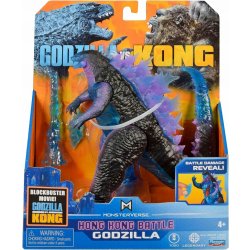 PLAYMATES TOYS Godzilla vs Kong akční cca s tepelným paprskem