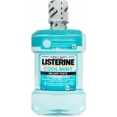 Listerine Cool Mint Milder Taste 1 l – Sleviste.cz