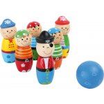 Bigjigs Toys Kuželky: Piráti – Zboží Živě