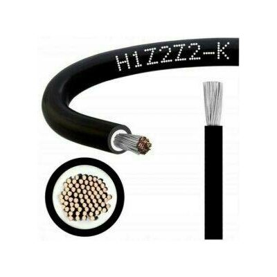 RR Solární kabel 1 x 6 mm černý H1Z2Z2 1 m – Sleviste.cz