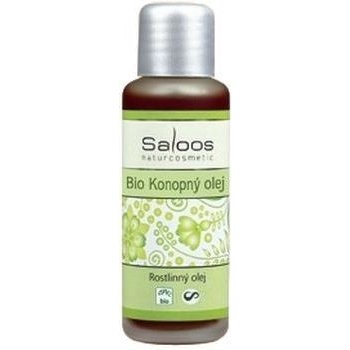 Saloos Bio konopný rostlinný olej lisovaný za studena 500 ml