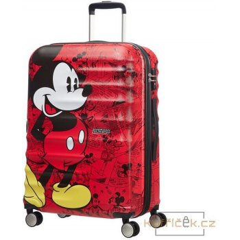 American Tourister Wavebreaker Disney Spinner Mickey Comics Red 64 l