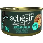 Schesir Cat After Dark Wholefood kuře/vejce 80 g – Hledejceny.cz
