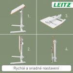 Leitz Ergo výškově nastavitelný skládací ergonomický stůl 65880001 – Hledejceny.cz