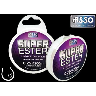 Asso Trout Area Super Ester 200 m 0,104 mm – Hledejceny.cz