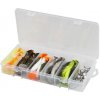 Návnada a nástraha Savage Gear Cannibal Shad Kit Mixed Colors 6,8cm 8cm 36ks