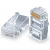 síťový kabel DATACOM Konektor RJ45 UTP 8p8c Cat5e 10ks (drát), 4121