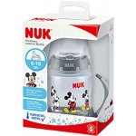 Nuk kojenecká láhev na učení Disney Mickey s kontrolou teploty šedá 150 ml – Zboží Dáma