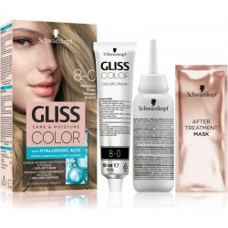 Schwarzkopf Gliss Color barva na vlasy Blond 8-0