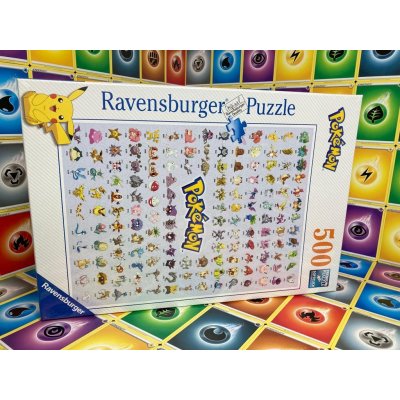 Ravensburger Pokémon Prvních 151 Pokémonů 500 dílků – Hledejceny.cz