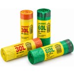 Era-pack Sáček utahovací 12 µm 30l 15ks žlutý – Sleviste.cz