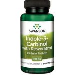 Swanson Indole-3-Carbinol with Resveratrol 200 mg 60 kapslí – Hledejceny.cz
