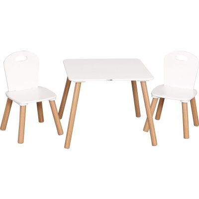 FreeOn Dřevěný stolek s židlemi Medvěd – Zboží Mobilmania