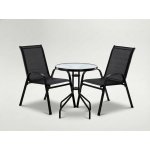 ALDOTRADE Zahradní balkónový set STELA černý – Zboží Dáma