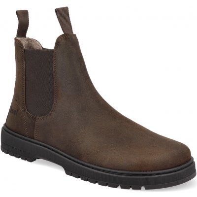 Barefoot zimní boty Koel Gavien Suede Felt Chelsea Chocolate hnědé – Hledejceny.cz